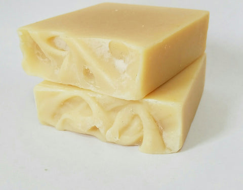 Oatmeal Milk and Honey unscented Soap  no scrubby feel